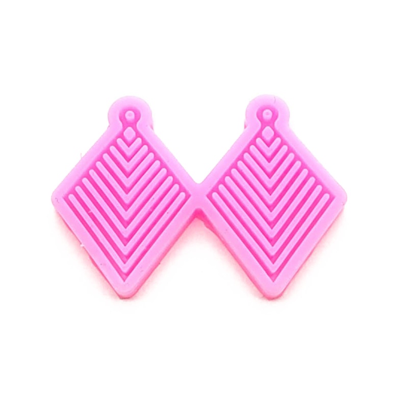 Khuôn Nhựa Làm Mặt Trang Sức Bông Tai DIY Cho Nữ