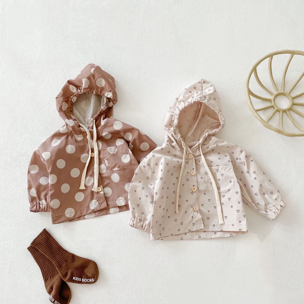 Spring New Baby Hooded Jacket