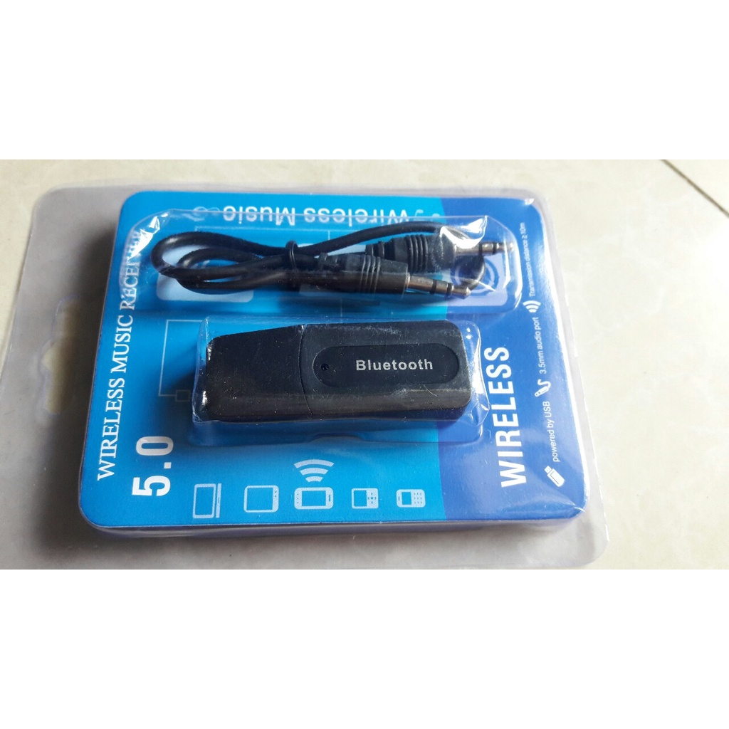 USB bluetooth âm thanh Dongle 5.0 sóng mạnh xa