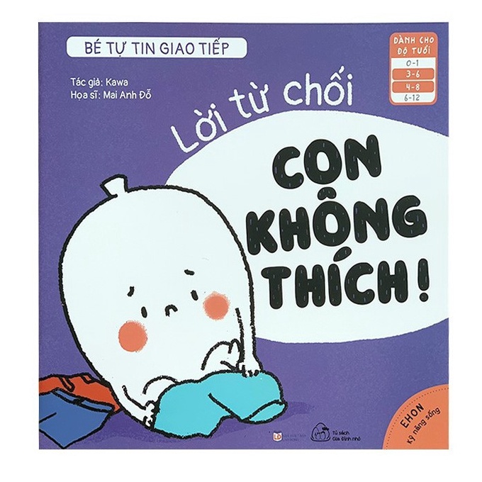 [Mã LTP50 giảm 50000 đơn 150000] Sách Ehon kỹ năng sống - Bé tự tin giao tiếp (Dành cho bé 3 - 8 tuổi)