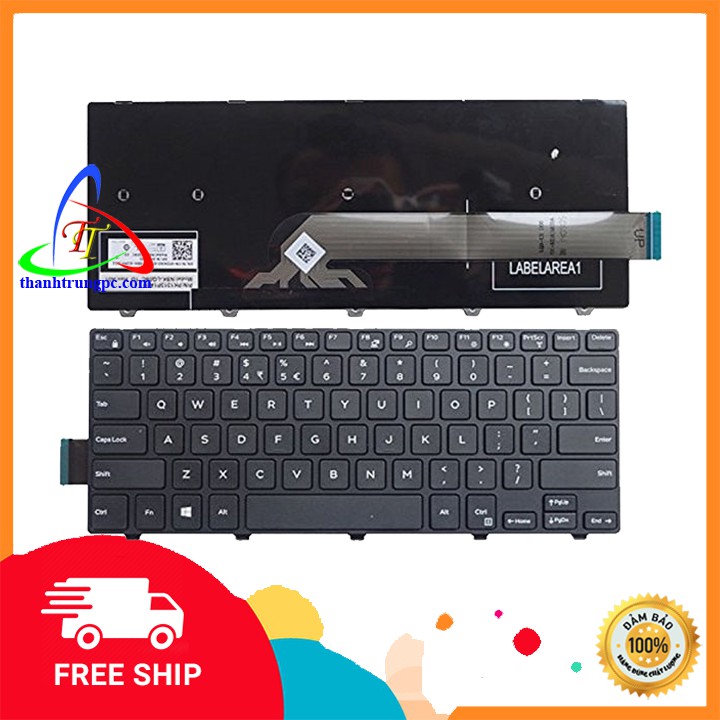 Bàn phím laptop Dell Inspiron 14-3441, 3442, 3443, 3445, 3446, 3451, 3452, 3458 3459 3462 5442 5443 5445, Latitude 3450