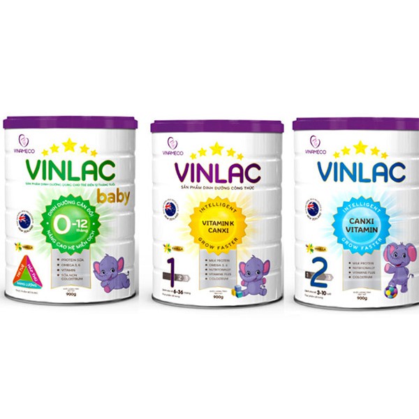 Sữa Vinlac 0 - 1 - 2 900g | Giúp Trẻ Tăng Cân, Chiều Cao Vượt Trội | Date Mới Nhất - Giá Tốt Nhất