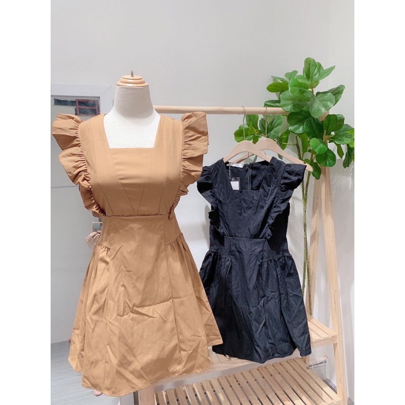 VÁY CỔ VUÔNG CÁNH TIÊN
