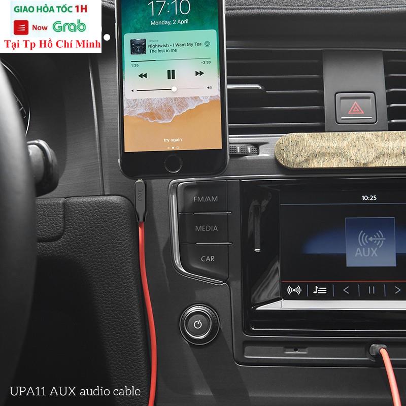 Hoco Upa11 Aux Audio Cable 1M Tpe Outer Braid Flexible Cable