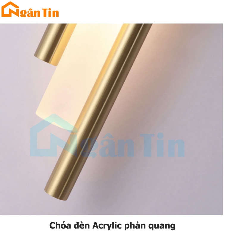 Đèn Led treo tường ốp tường trang trí trong nhà cầu thang cao cấp Led 8W 220V GT481 Ngân Tin