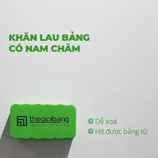 Khăn Lau Bảng Hít Nam Châm Thế Giới Bảng