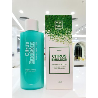 Sữa dưỡng da cấp ẩm và giúp làn da nhẹ dịu The Skin Citrus Emulsion 140ml