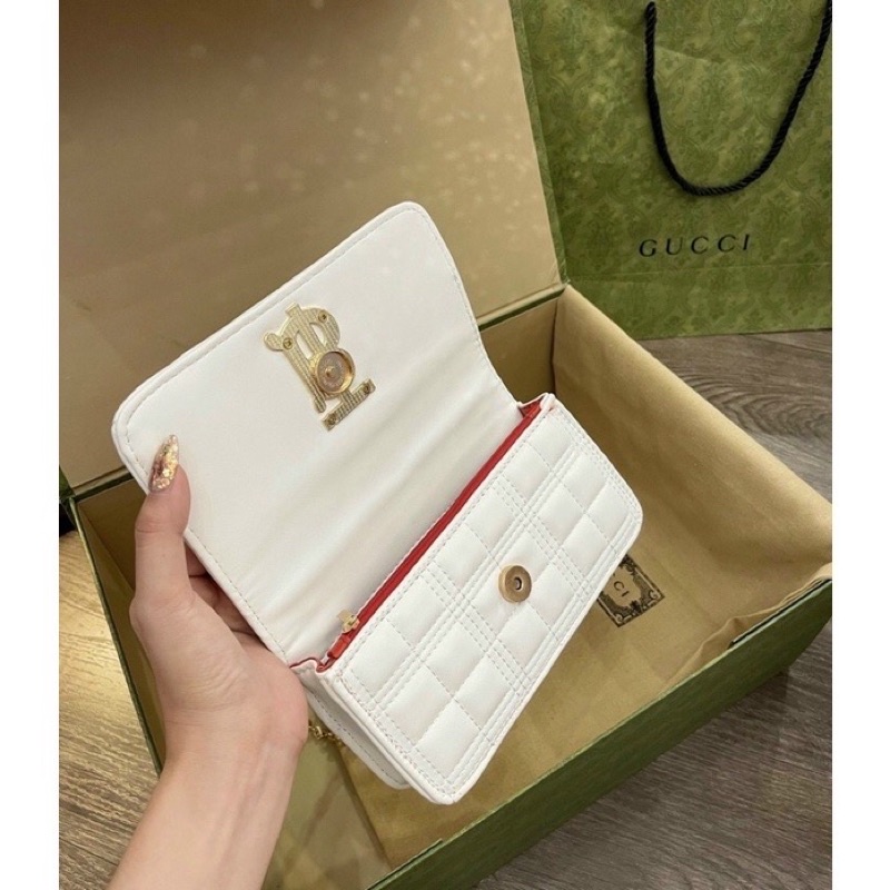 Túi xách nữ thời trang chữ B dây xích kẹp nách siêu xinh TX678