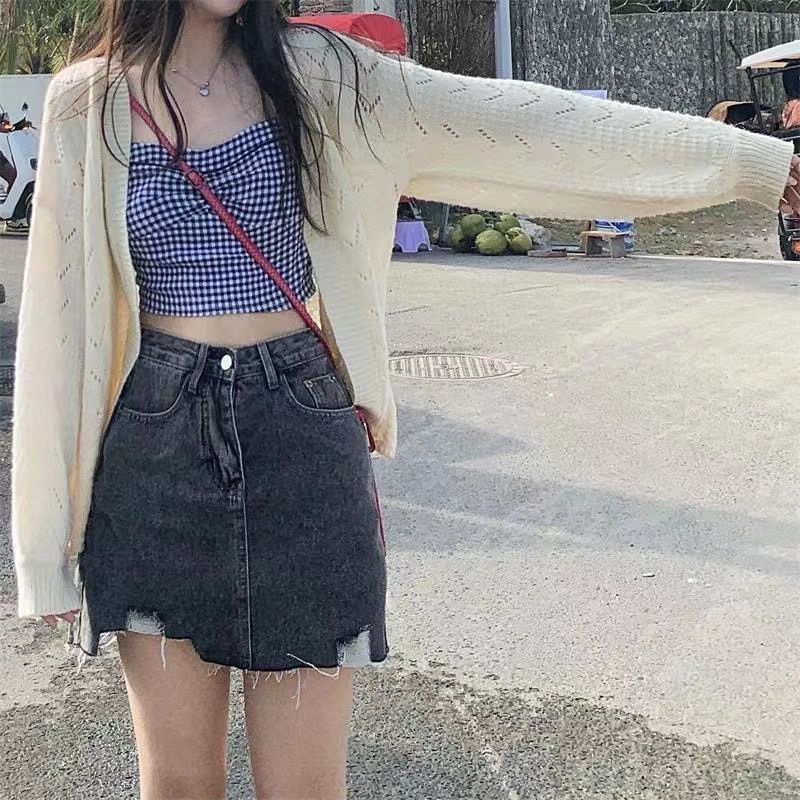 Áo Khoác cardigan Cổ Chữ V Màu Trơn Dáng Rộng Phong Cách Hàn Quốc Thời Trang Cho Nữ