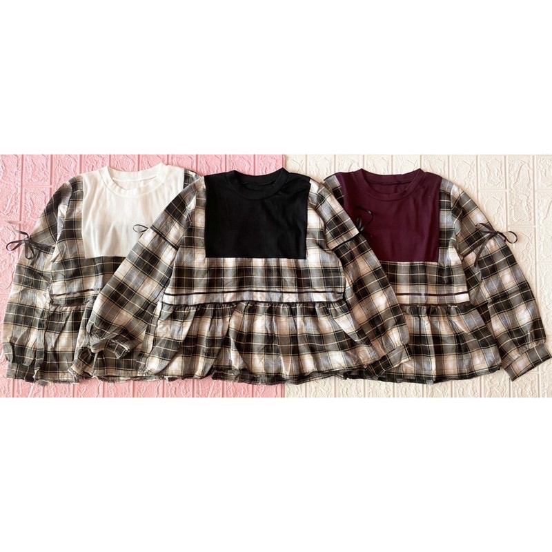 ÁO BABYDOLL CARO | BigBuy360 - bigbuy360.vn