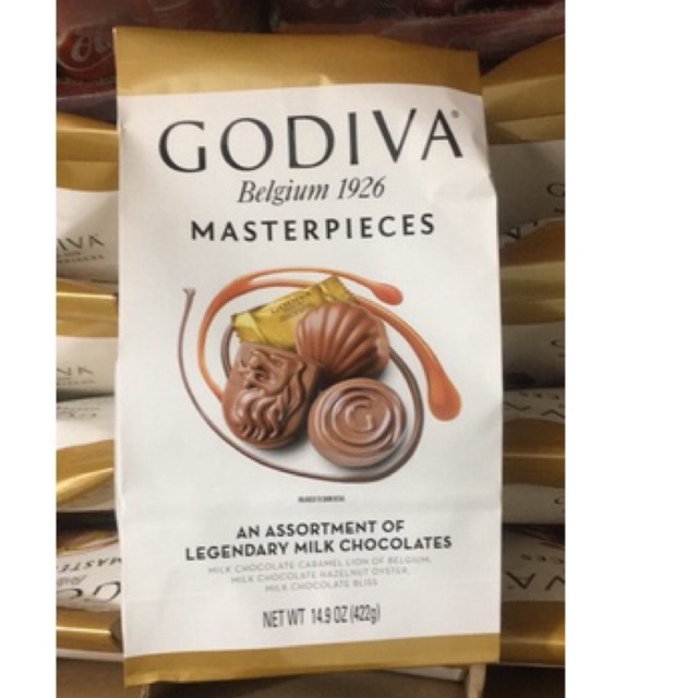 CHOCOLATE ĐEN HUYỀN THOẠI CỦA BỈ GODIVA BELGIUM 1926 MASTERPIECES SOCOLA GODIVA