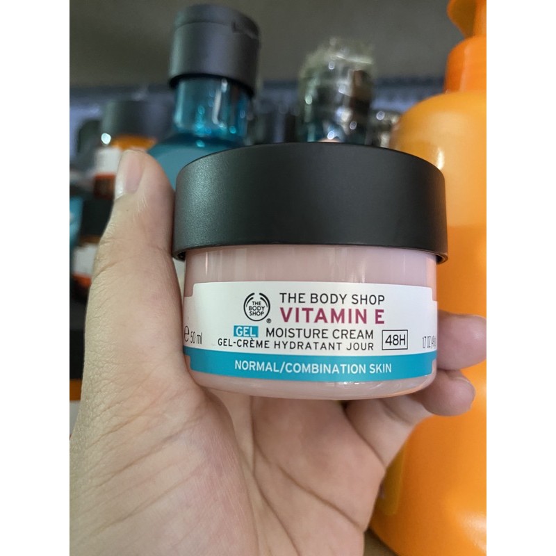 [Full 50ml] Kem dưỡng ẩm Vitamin E [gel] moisture cream the body shop
