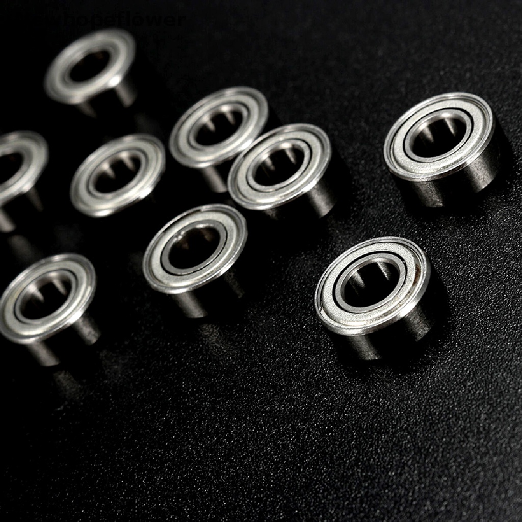 Bộ 10 Viên Đạn Bạc mini 686ZZ 6x13x5mm 6X13X13X