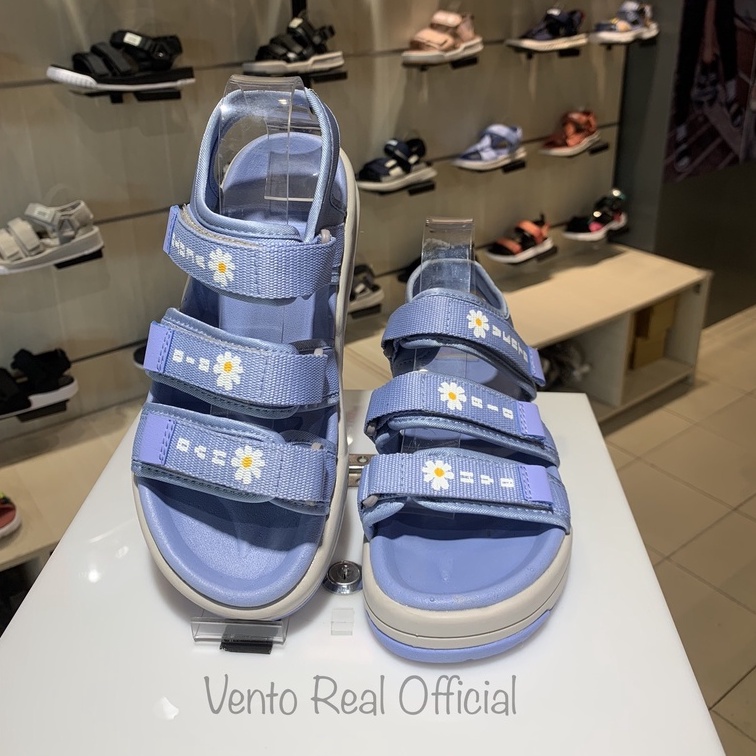 Giày Sandal Nữ Vento Chính Hãng Mã SD10027 Ba Quai Ngang Đế Cao 3.5 Cm