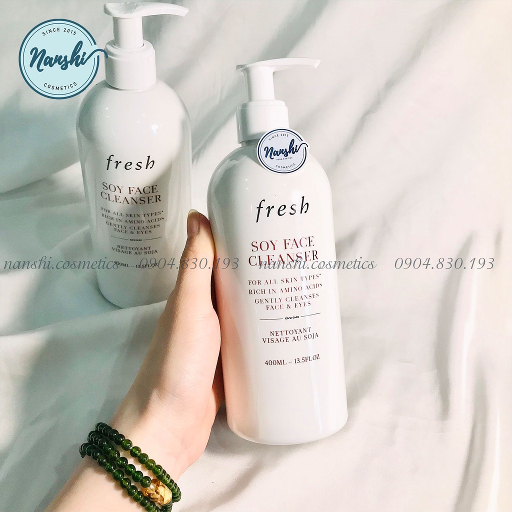 Sữa rửa mặt FRESH Soy Face Cleanser 400ml