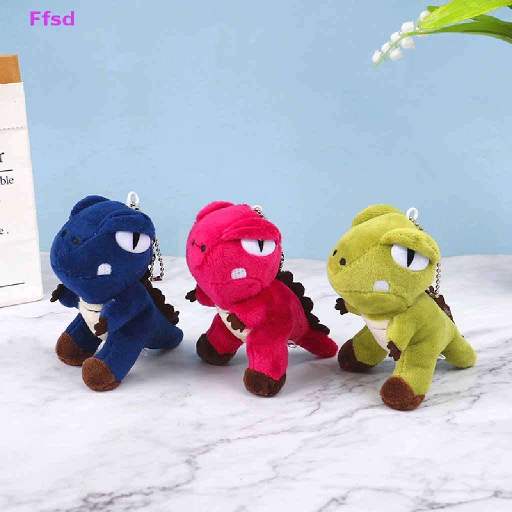 Đồ Chơi Thú Nhồi Bông Hình Khủng Long T-Rex 12CM Có Móc Khóa