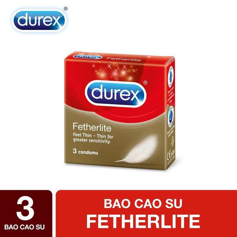 Bao cao su Durex Fetherlite (3 bao)