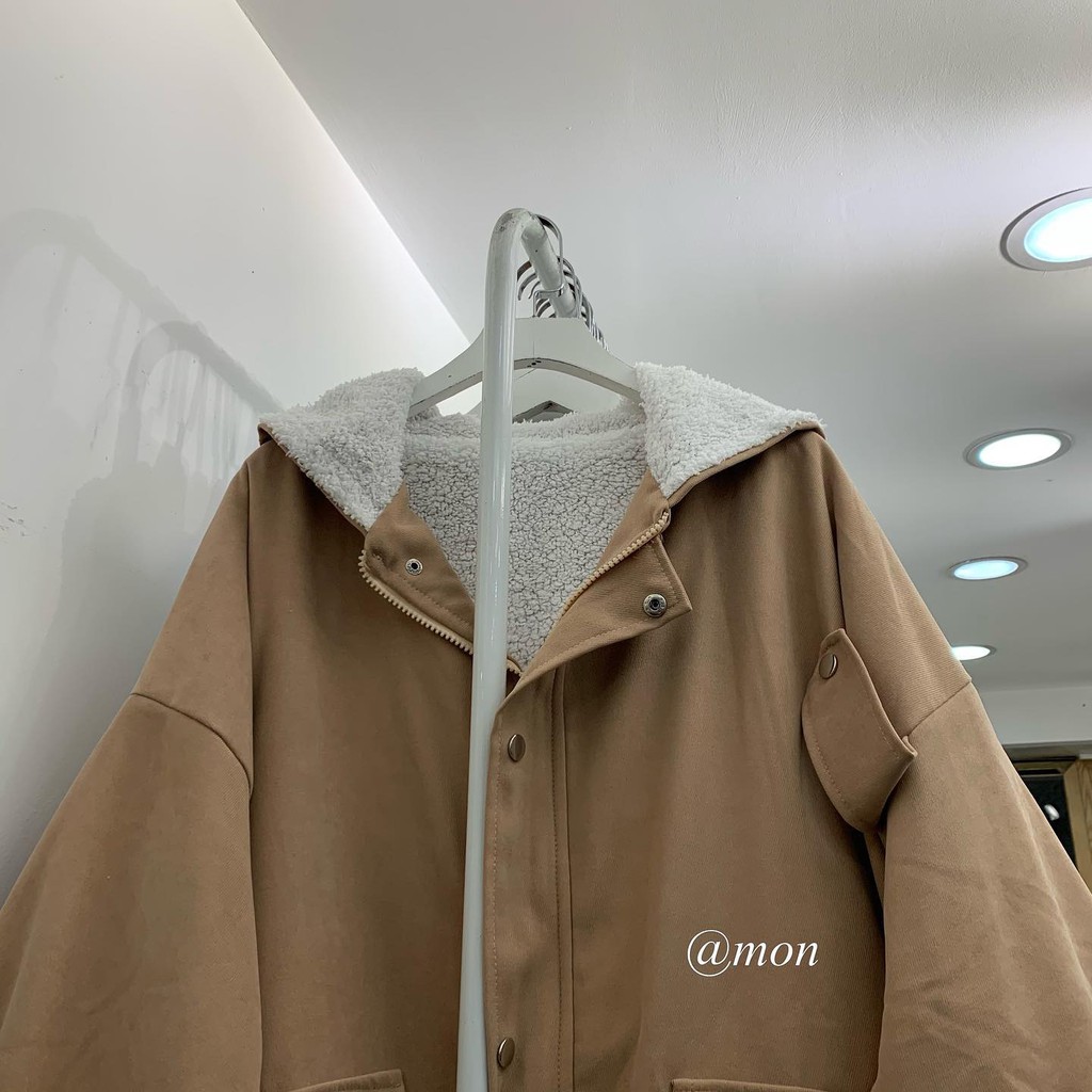 2101102 ÁO KHOÁC NHUNG LÓT BÔNG | BigBuy360 - bigbuy360.vn