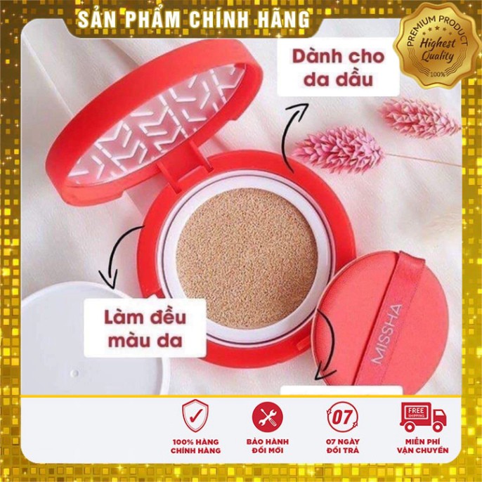 (HÀNG AUTH) PHẤN NƯỚC MISSHA Hàn Quốc CUSHION SPF 50+ PA+++ (Hàng chính hãng)