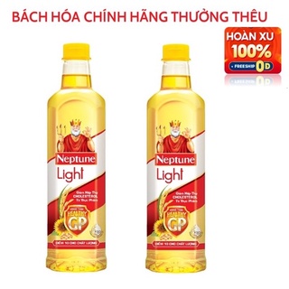Dầu ăn Neptune Light chai 1l