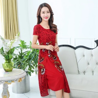 Đầm Trung niên dáng đẹp