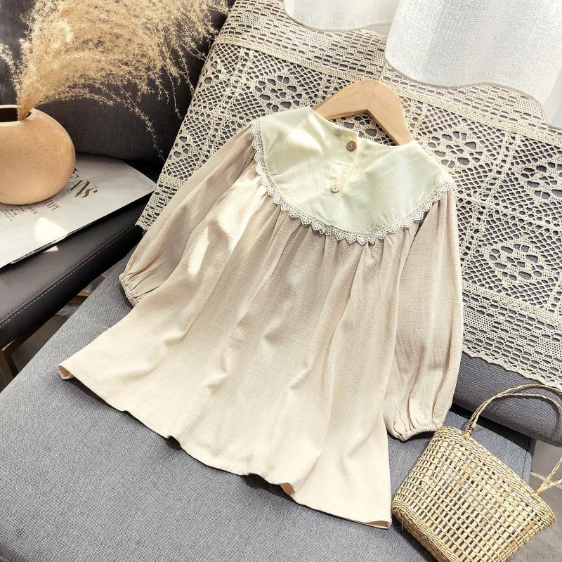 Đầm Công Chúa Tay Dài Xinh Xắn Dành Cho Bé Gái