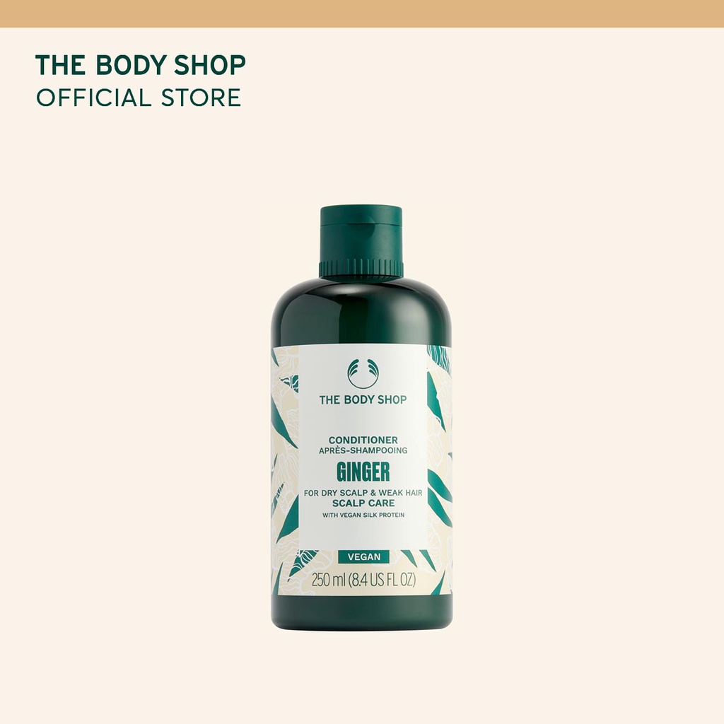 Dầu xả hương gừng The Body Shop ginger scalp care conditioner 250ml