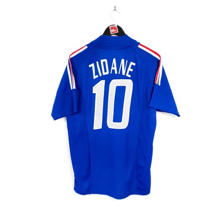 Áo Thun Nam Tay Ngắn 2002 Zidane 10 Jersey 2002