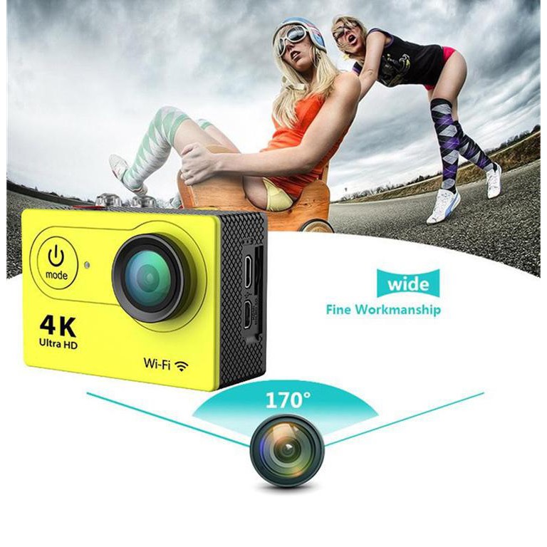 ⭐ Camera hành trình Eken Ultra HD Wifi quay video 4K tặng đầy đủ bộ phụ kiện sports lắp đặt trên cả ô tô xe máy