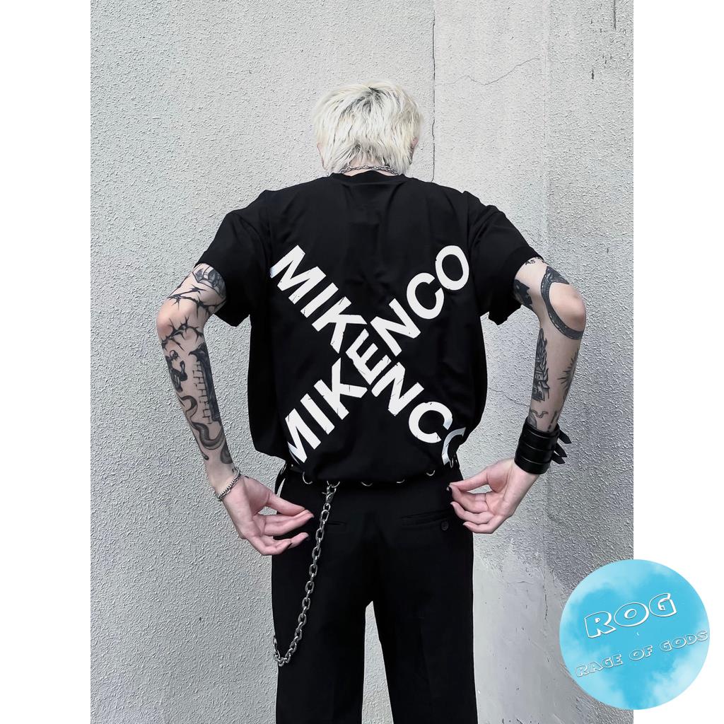Áo thun tay lỡ MIKENCO 2 Streetwears SG , Áo thun unisex nam nữ from rộng oversize chất liệu cotton