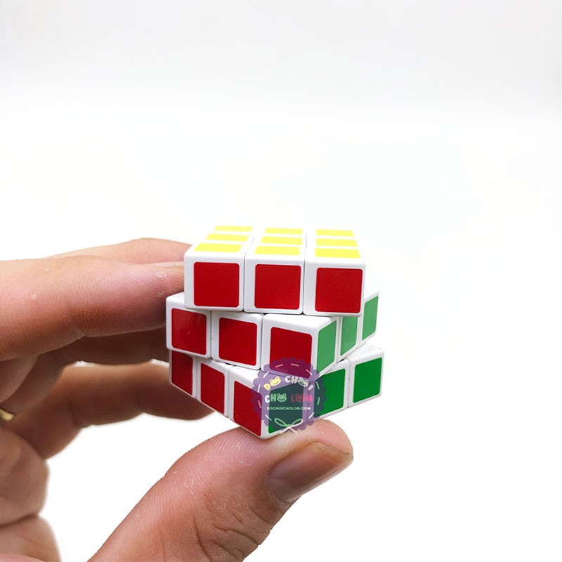 Đồ chơi Rubik mini 3x3x3 bằng nhựa size 3 cm - Đồ Chơi trí tuệ cho bé