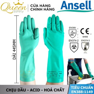 GĂNG TAY CHỐNG HÓA CHẤT ANSELL 37-185