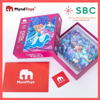 Bộ xếp hình 126 mảnh Cô bé lọ lem Cinderella cho bé từ 4 tuổi - Đồ Chơi MyndToys Việt Nam