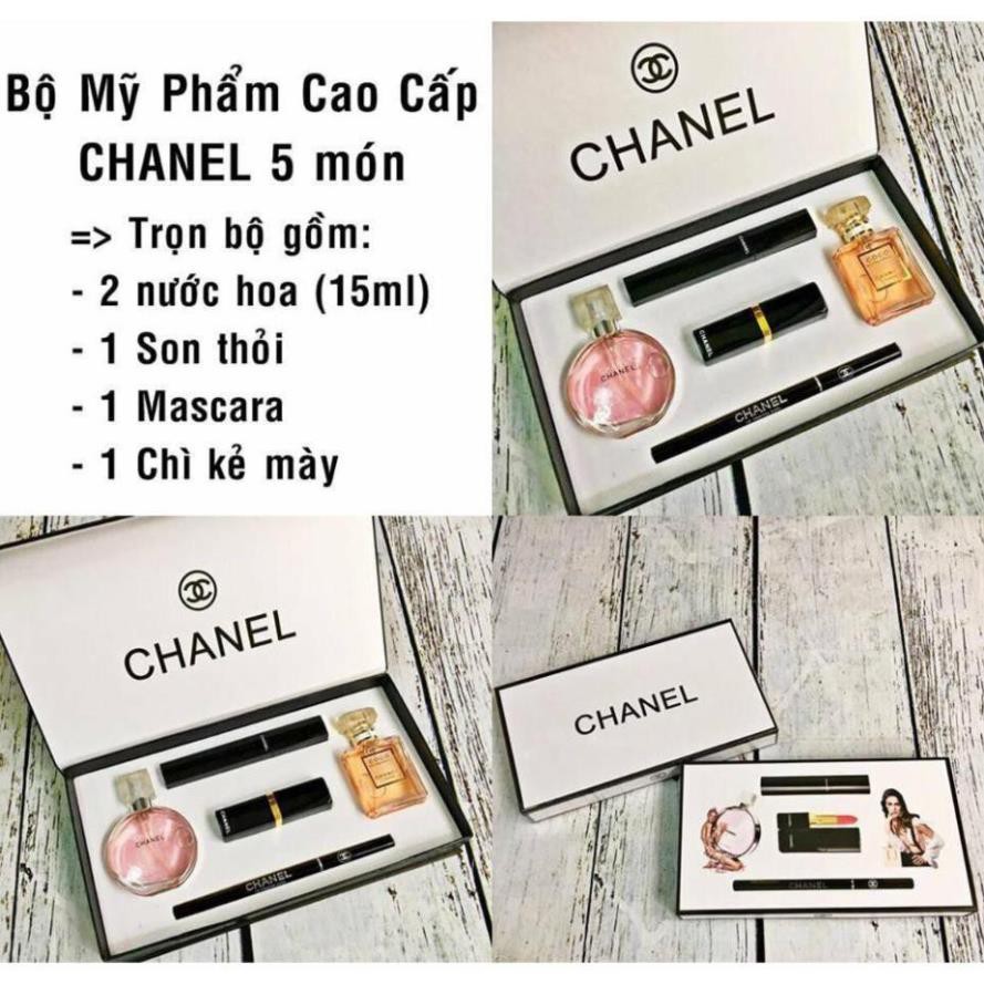 Bộ trang điểm 5 món sang chảnh mẫu nước hoa | BigBuy360 - bigbuy360.vn