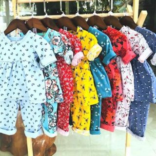 Set 5 bộ babydoll bé gái