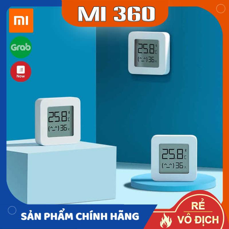 Ẩm Kế Thông Minh Xiaomi Mijia Gen 2 ✅ Đồng Hồ Đo Nhiệt Độ, Độ Ẩm Bluetooth Mijia Gen 2 Chính Hãng