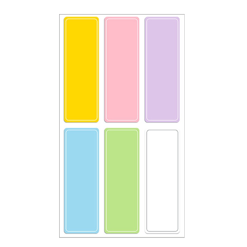 Nhãn Dán Đánh Dấu Tự Dính Chống Thấm Nước Tiện Dụng Cho Văn Phòng / Trường Học