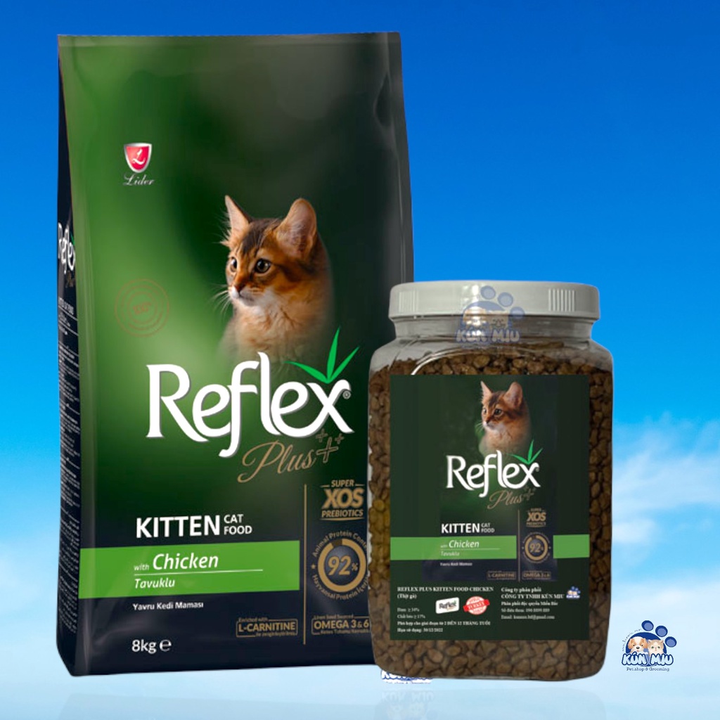 Thức ăn Thổ Nhĩ Kỳ cao cấp dành cho mèo con Reflex Plus Kitten