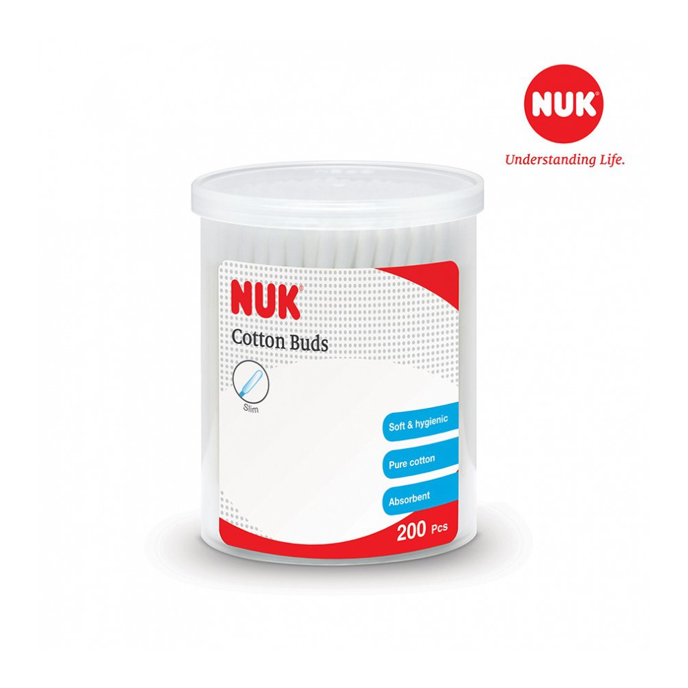 Tăm bông cotton NUK Slim