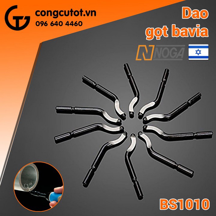 LƯỠI DAO CẠO BAVIA NOGA BS1010 CỦA ISAEL HỘP 10