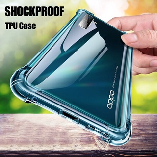Ốp điện thoại TPU trong suốt cho OPPO F5 F7 F9 F11 Pro A15S A3S A5S A52 A92 A54 A74 A32 A93 A53 A33 A5 A9 2020 Reno 5