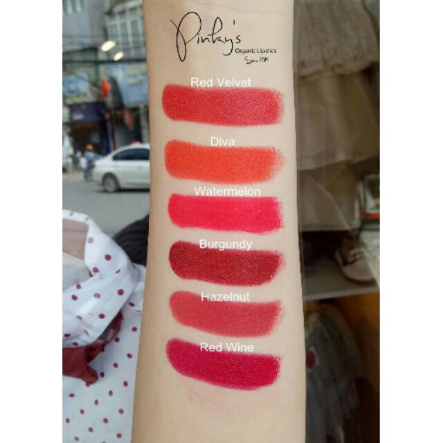 Son Pinky's tông đỏ
