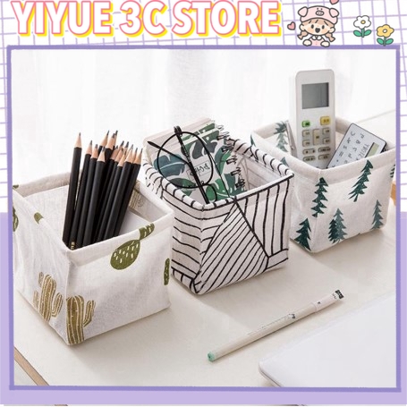 Giỏ Vải Đựng Vật Dụng Tiện Lợi Xinh Xắn