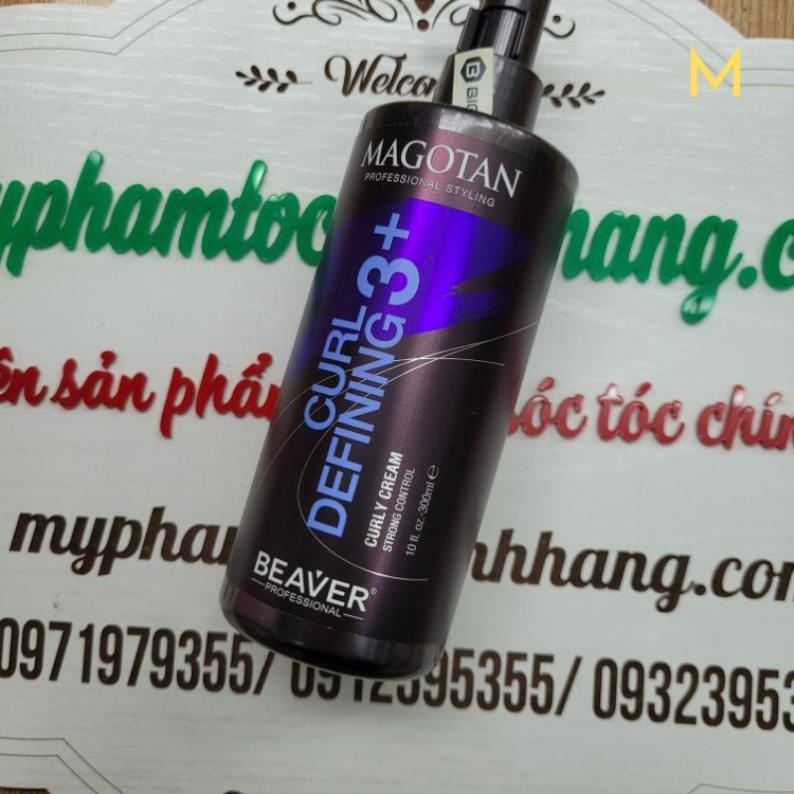 GEL SỮA TẠO KIỂU XOĂN BEAVER MAGOTAN CURL DEFINING 3+ 400ml K0