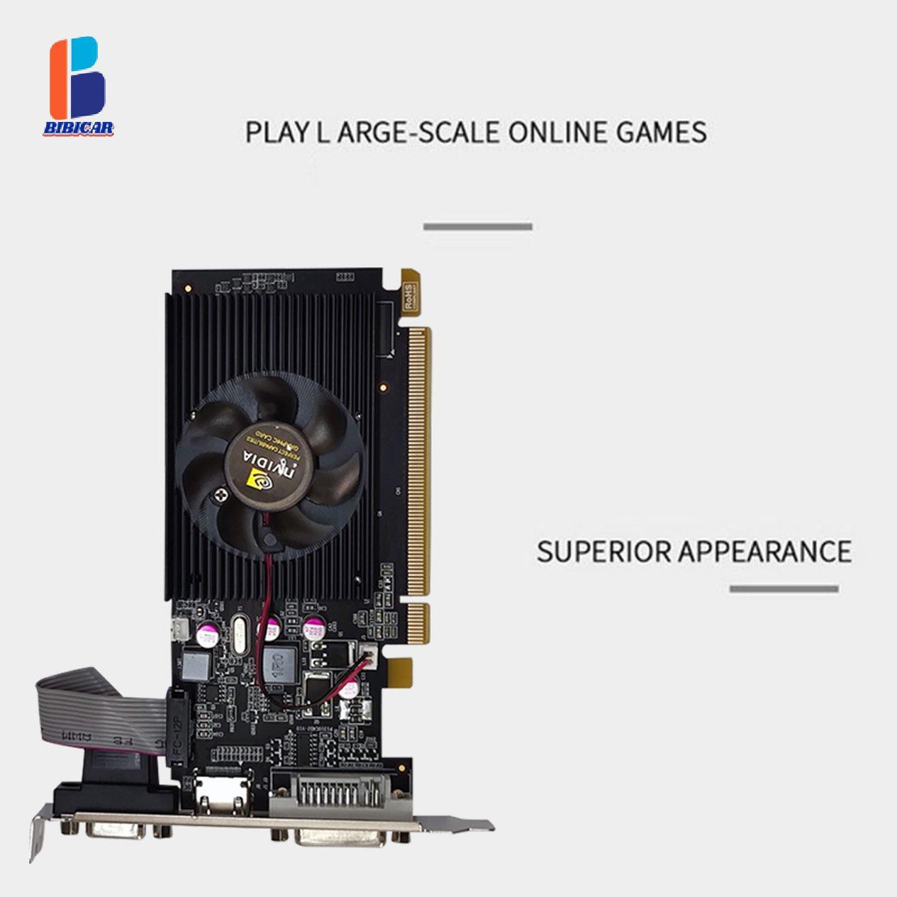 Card đồ họa Nvidia GT210 1G màn hình kép card đồ họa độ nét cao văn phòng / card đồ họa Vga / Dvi 64 bit | BigBuy360 - bigbuy360.vn