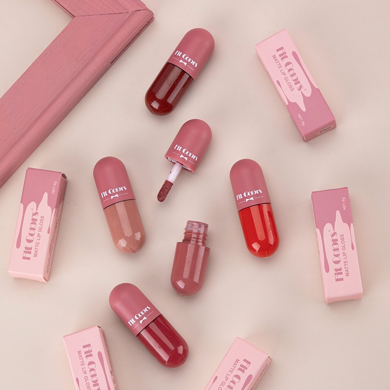 1 Son Môi Dạng Lỏng Chống Thấm Nước Không Dính Ly Dưỡng Ẩm Lâu Trôi