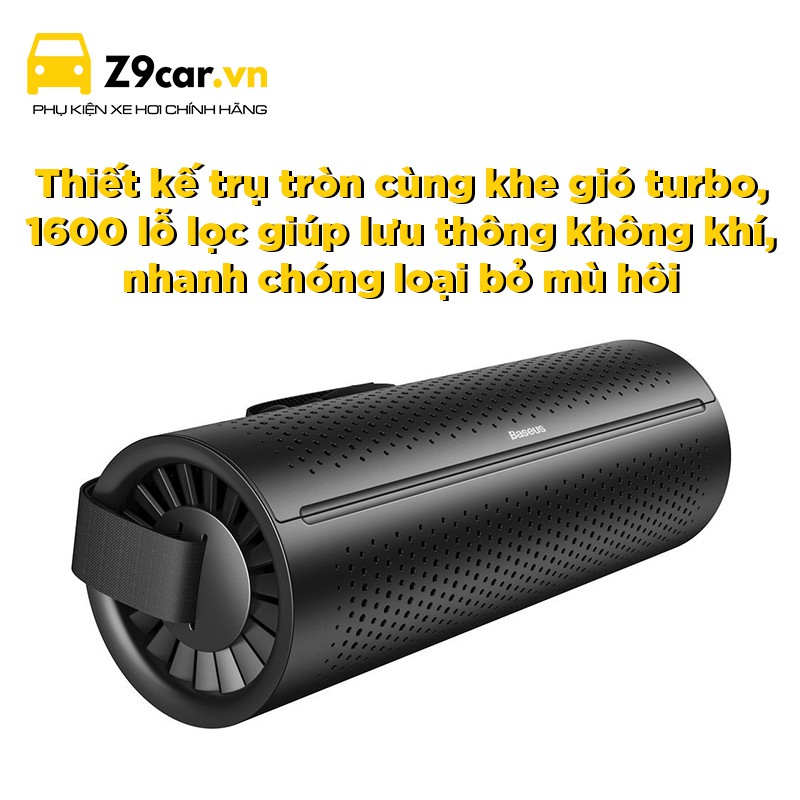 Bộ lọc không khí Than hoạt tính Baseus - khử mùi hôi, ẩm mốc, khói bui trong ô tô