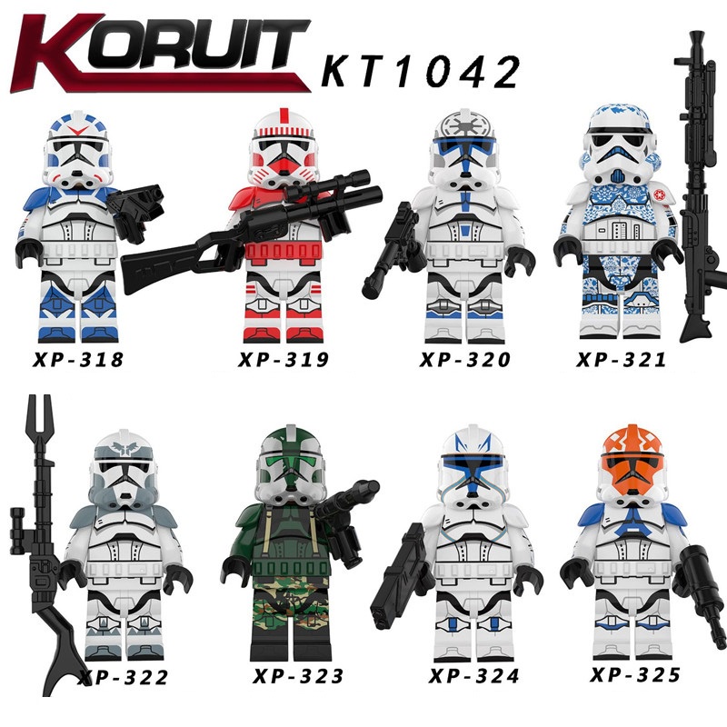 Mô Hình Đồ Chơi Lắp Ráp Nhân Vật Trong Star Wars 48 Kiểu