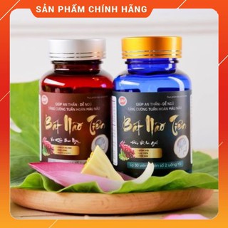 Bát não tiên hỗ trợ giúp an thần, dễ ngủ hộp 2 lọ x 30 viên