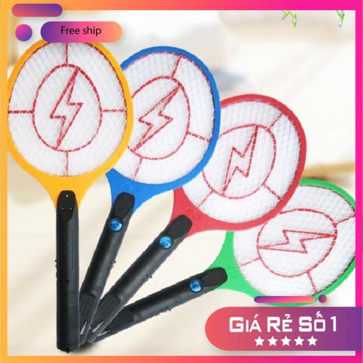 Vợt Muỗi Tích Hợp Đèn Led Và Đèn Báo Sạc Tiện Dụng